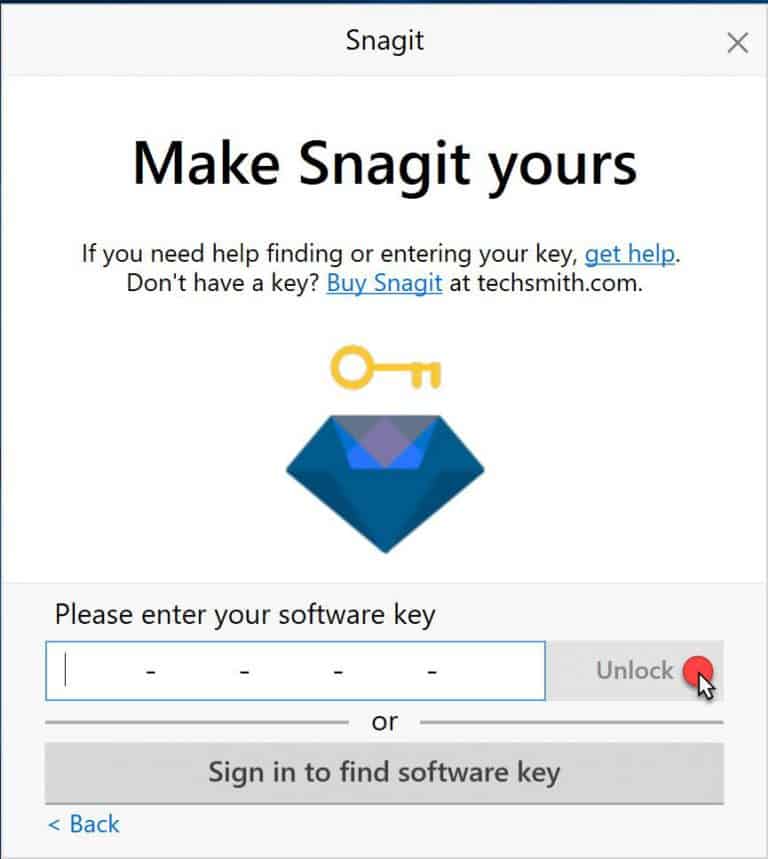 snagit key 2018