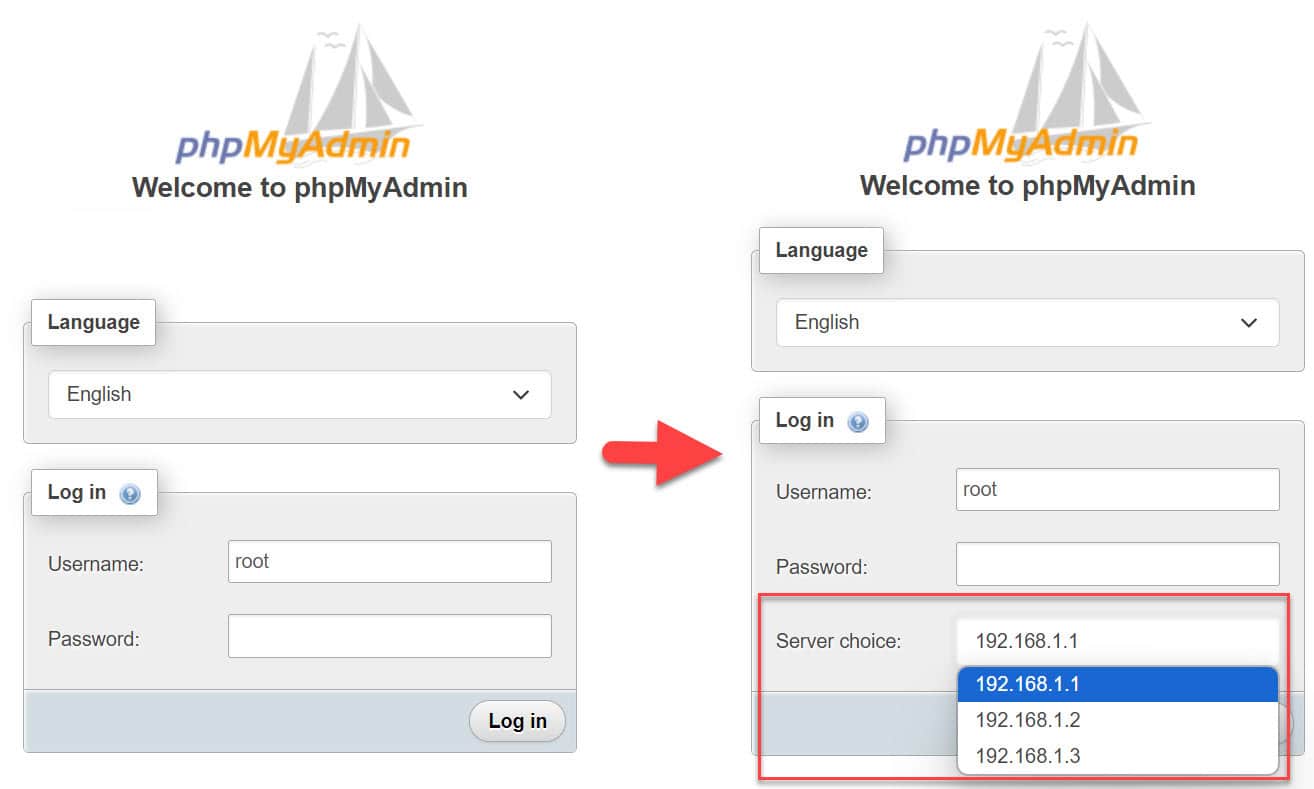 การเพิ่ม Multiple Database Servers ใน phpMyAdmin บน XAMPP