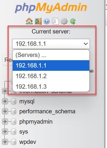 การเพิ่ม Multiple Database Servers ใน phpMyAdmin บน XAMPP